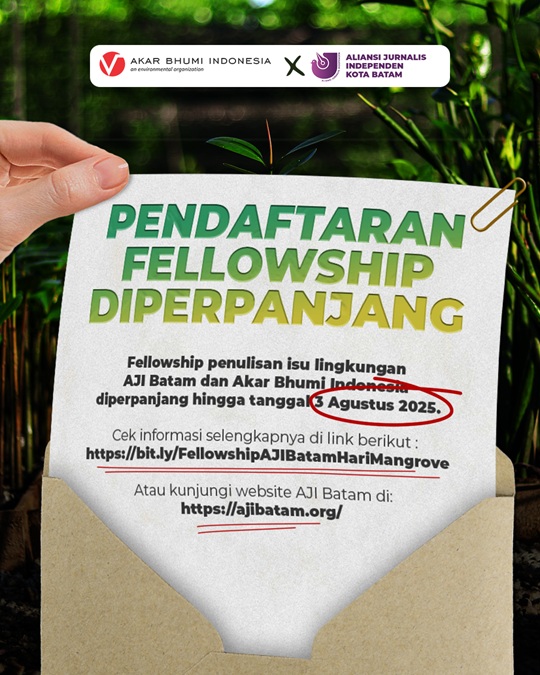 015C - PERPANJANGAN FELLOWSHIP HARI MANGROVE SEDUNIA TAHUN 2025 - AKAR BHUMI X AJI BATAM